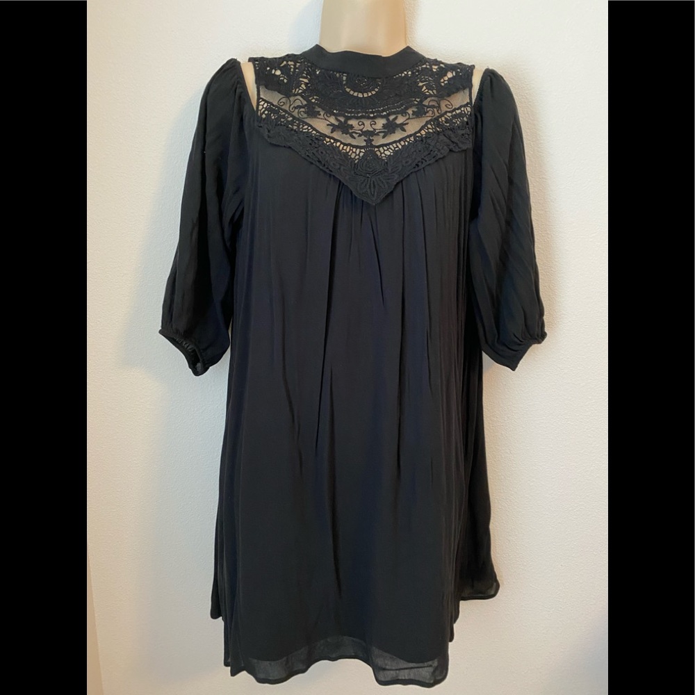 As U Wish Cold Shoulder Dress